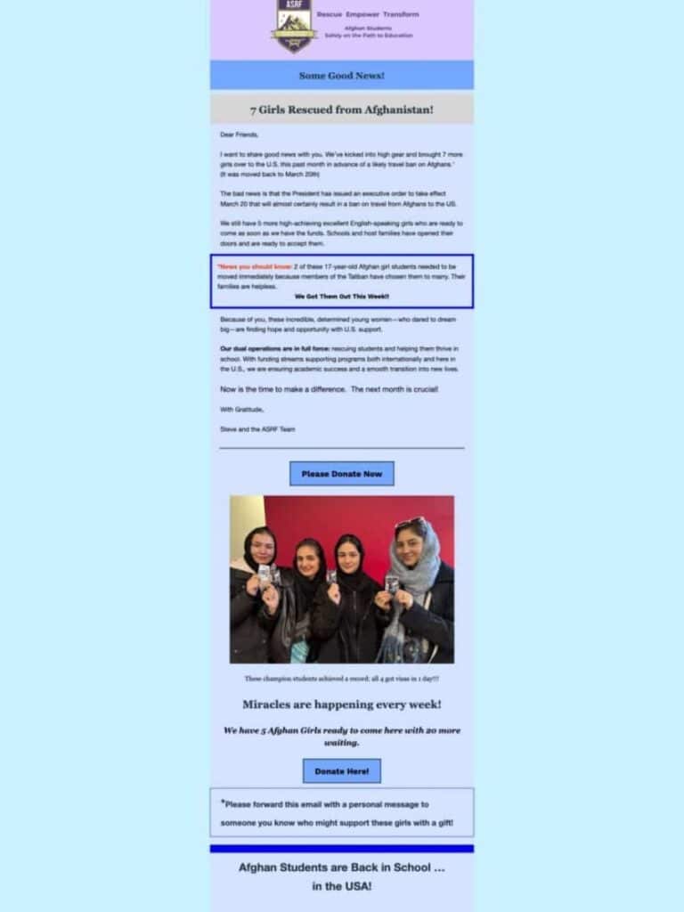 Cover of the ASRF newsletter: Some Good News in Challenging Times